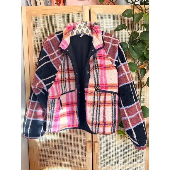 Free People Movement Hit the Slopes Fleece Jacket Size S - Picture 3 of 5